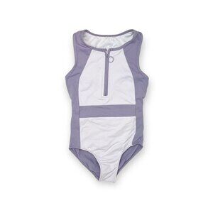 Danz-n-Motion Lavender 1/4 Zip Leotard